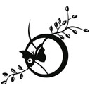 Wallsticker - Moderne natur
