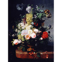Fototapet Prevost - Stilleben med blomster - 192x260 cm