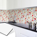 Rivestimento cucina - Alu Dibond - Blanz - Incanto di rose
