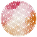 Sticker mural Fleur d'aquarelle 