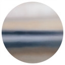 Wandtattoo Rotko Ash - Abstrakter Horizont - Sir Edward x Grigory Gladarev - Rund