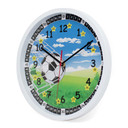 Wanduhr Kinder mit Fußball | rund | Ø30 cm