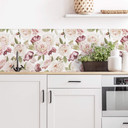Stænkplade til køkken UN Designs - Vintageblomster