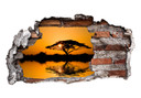 3D Wallsticker Afrika