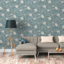 A.S. Création Cuba - Papier peint intissé fleuris, beige
