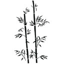Sticker mural - Bambou 3