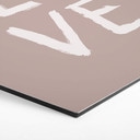 Hexagon Dibond Eleonora - Love