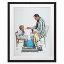 Fine Art Poster mit Passepartout - Im gleichen Boot (1964) - Kurt Ard