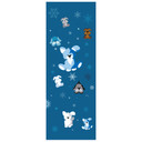 Wallsticker Banner sød hundehvalp