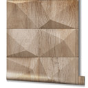 non-woven tapet beige brun træoptik til stue soveværelse kontor marburg tapet