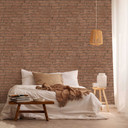 Livingwalls Industrial Papier peint effet pierres Marron Orange 