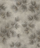 Tapeta z włókniny kwiaty, beton floral nature matowa w kolorze szarym 