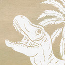 Fototapeta z przygodą z dinozaurami - Ombre - Kikki Belle