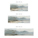 Crédence de Cuisine Paysage Côtier Doux Gris - Cheney