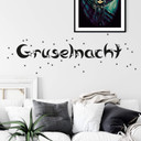 Wandtattoo Gruselnacht