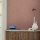 Ikke-vævet tapet Retro - markant Mønster i sand og terracotta