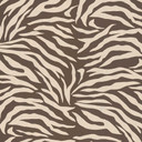 Tapeta zebra brązowo-beżowa - tapeta z wzorem zwierzęcym - tapeta z włókniny o wyglądzie safari