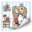 Zelfklevende Poster - Sheepworld - Tea Time