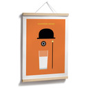 Plakat inspirowany filmem "Clockwork Orange" - Gomes