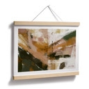 Poster Warme Penseelstreken Abstract - Cheney