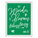 Poster Werder Bremen - Lebenslang