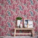 Architects Paper Floral Impression - Papier peint intissé fleuris, rose