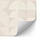Samoprzylepny półokrągły panel ścienny do kuchni w stylu retro - Bloomery Decor