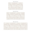 Stænkplade til køkken Tropiske blade Beige - Bloomery Decor