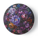 Rundes Leinwandbild Blumenstrauß