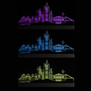 LED Skyline Frankfurt am Main