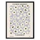 Plakat NKTN - Targ kwiatowy we Florencji