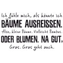 Wandtattoo Bäume ausreißen