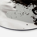 Tableau sur alu-Dibond rond Milk & Coffee