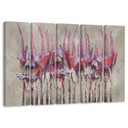 Lærred print 5 dele, planter blomster Simnitło