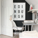 Plakat - Typografia Edynburg