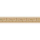 A.S. Création selbstklebende Bordüre Only Borders Mäander braun, metallic