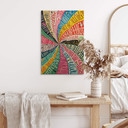 Plakat drewniany Tohmé - Over the Rainbow
