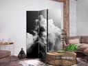 Paravent, Raumteiler freistehend, Trennwand - Dreamy Clouds: Sun Illumination