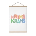 Stoffbild Krimskrams