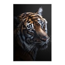 Tekstil plakat Majestætisk Tigerblik - Krygowski