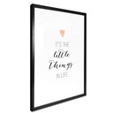 Plakat Confetti & Cream - W życiu liczą się małe rzeczy