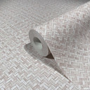 grafisk tapet, non-woven tapet Flora pink