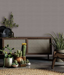 grafisk tapet, non-woven tapet Flora brun, beige