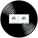 Wallsticker Vinylplade