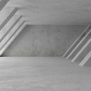 GreyHall betongtapet i gråsvart - Fototapet i non-woven Designwalls 2 - 2,55 x 3,5 m