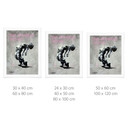 Poster Danseur Street Art Freedom Within - Habib