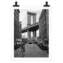 Plakat Bolton - Stylowy na Manhattanie z kultowym Mostem Brooklińskim