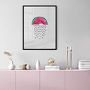 Plakat Orara Studio - Arbuzowy deszcz