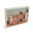 Plakat drewniany Just Chillin - zainspirowany przez Johna Williama Godwarda