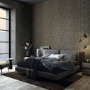 grafisk tapet, non-woven Naturlig Opulence sort
